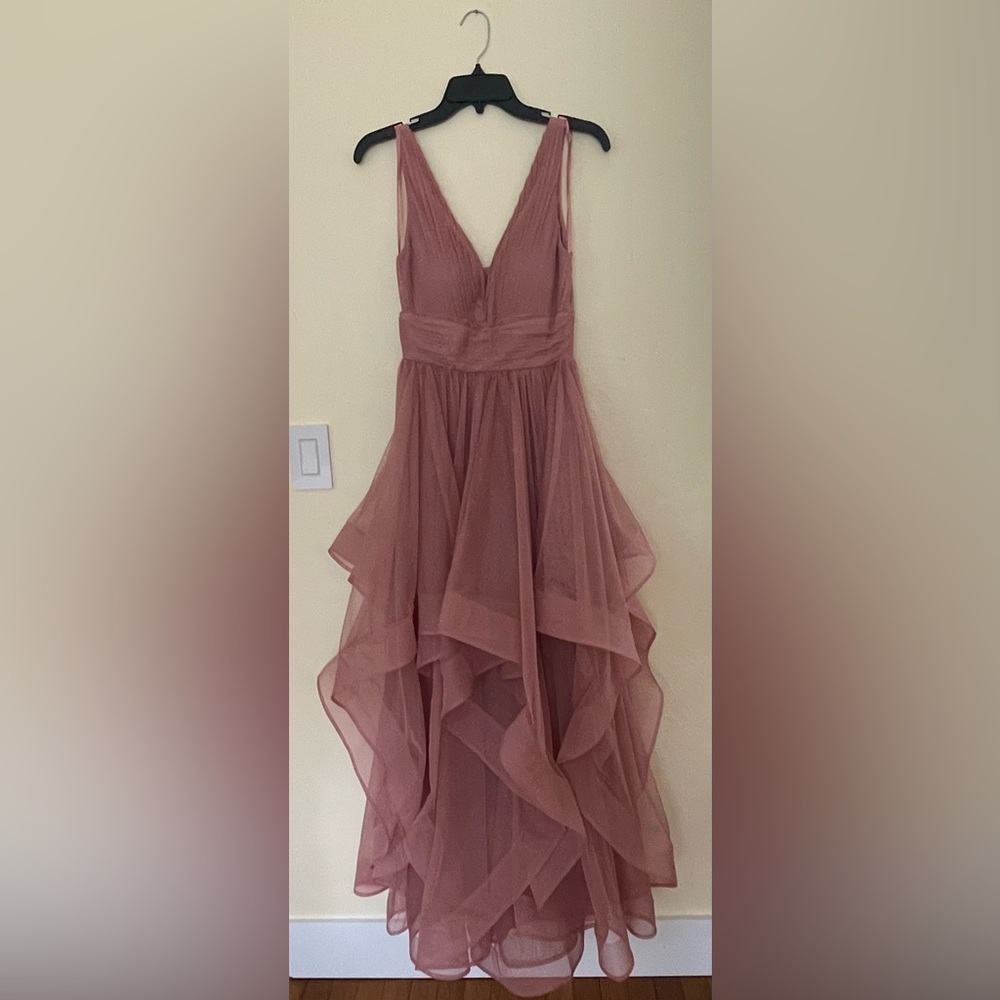 Dusty Rose Prom Dress - Size 5